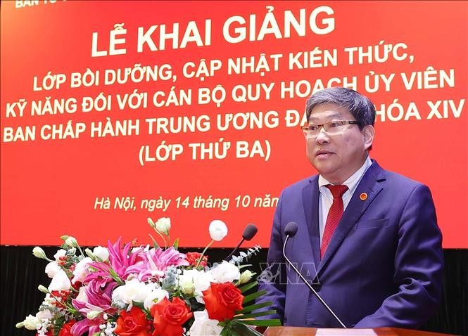 PGS.TS Nguyễn Duy Bắc, Phó Giám đốc Thường trực Học viện Chính trị quốc gia Hồ Chí Minh phát biểu. Ảnh: Văn Điệp/TTXVN PGS.TS Nguyễn Duy Bắc, Phó Giám đốc Thường trực Học viện Chính trị quốc gia Hồ Chí Minh phát biểu. Ảnh: Văn Điệp/TTXVN