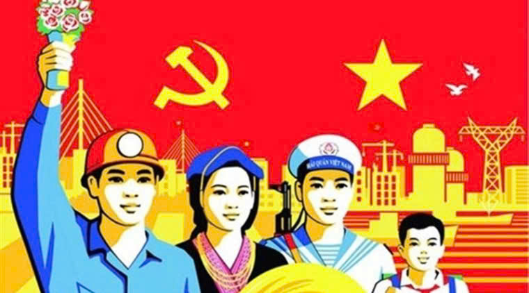 Ngày thành lập Đảng Cộng sản Việt Nam 03/02 là một trong các ngày lễ tháng 2 tiêu biểu. Ảnh: Internet