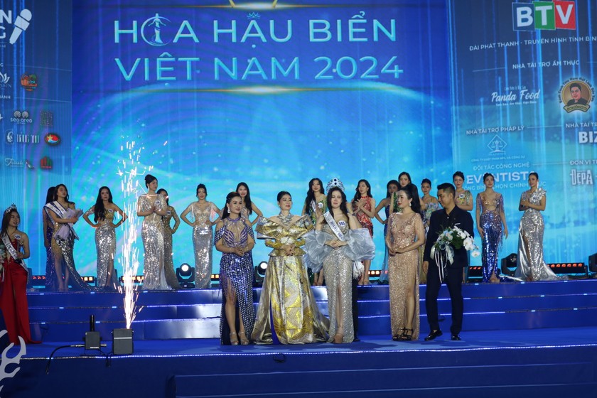 Tân Hoa hậu Biển Việt Nam 2024. (Ảnh: báo PLVN)