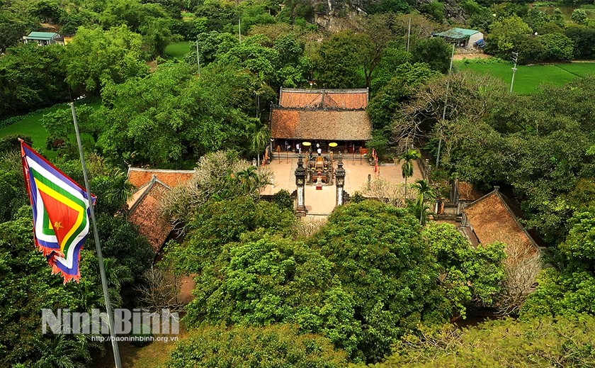 Kinh đô Hoa Lư - Dấu son lịch sử, điểm tựa đương đại. Ảnh: T.Huy