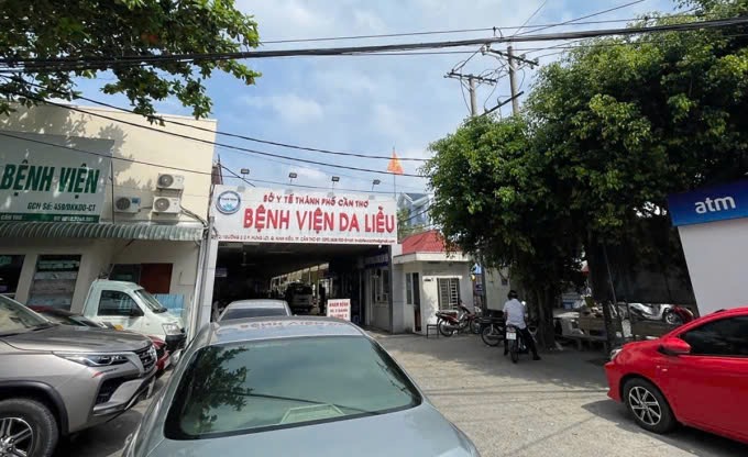 Bệnh viện Da liễu Cần Thơ. Ảnh: Châu Thành