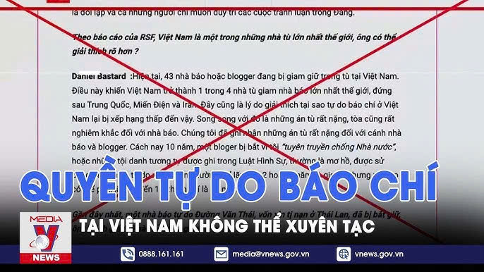 Tự do báo chí tại Việt Nam được quy định trong Hiến pháp và Luật báo chí. Ảnh: Internet