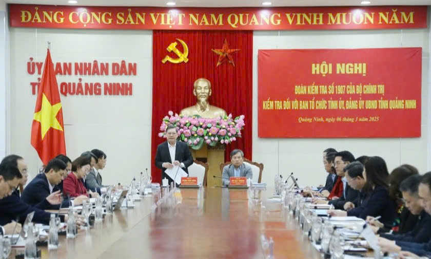 Hội nghị tại Quảng Ninh. Ảnh: Báo PLVN