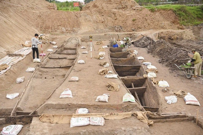 Di tích thuyền cổ độc đáo ở Bắc Ninh có từ thời nhà Lý