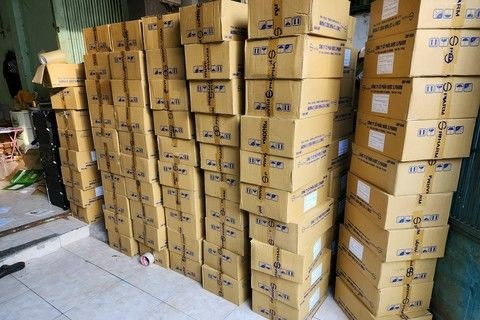 Một phần tang vật vụ án. Ảnh: Báo PLVN