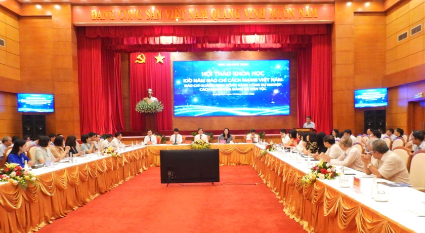 Quang cảnh hội nghị. Ảnh: Báo PLVN