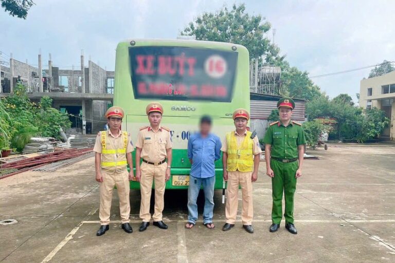 Tài xế H.N.H thừa nhận đã sử dụng ma tuý. Ảnh: Báo PLVN