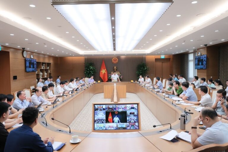Phó Thủ tướng Nguyễn Chí Dũng đề nghị các Bộ, ngành, địa phương và doanh nghiệp cùng nhau hành động, triển khai các nhiệm vụ với tinh thần quyết tâm cao nhất. Ảnh: Báo PLVN
